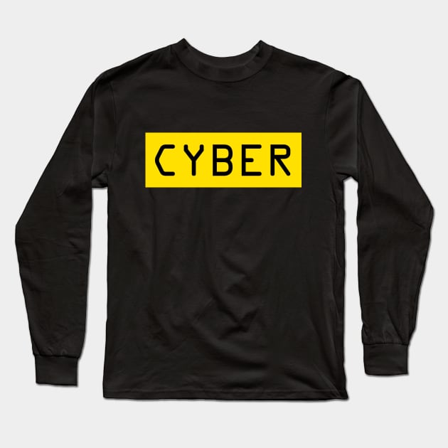 Cyber Long Sleeve T-Shirt by nightowl